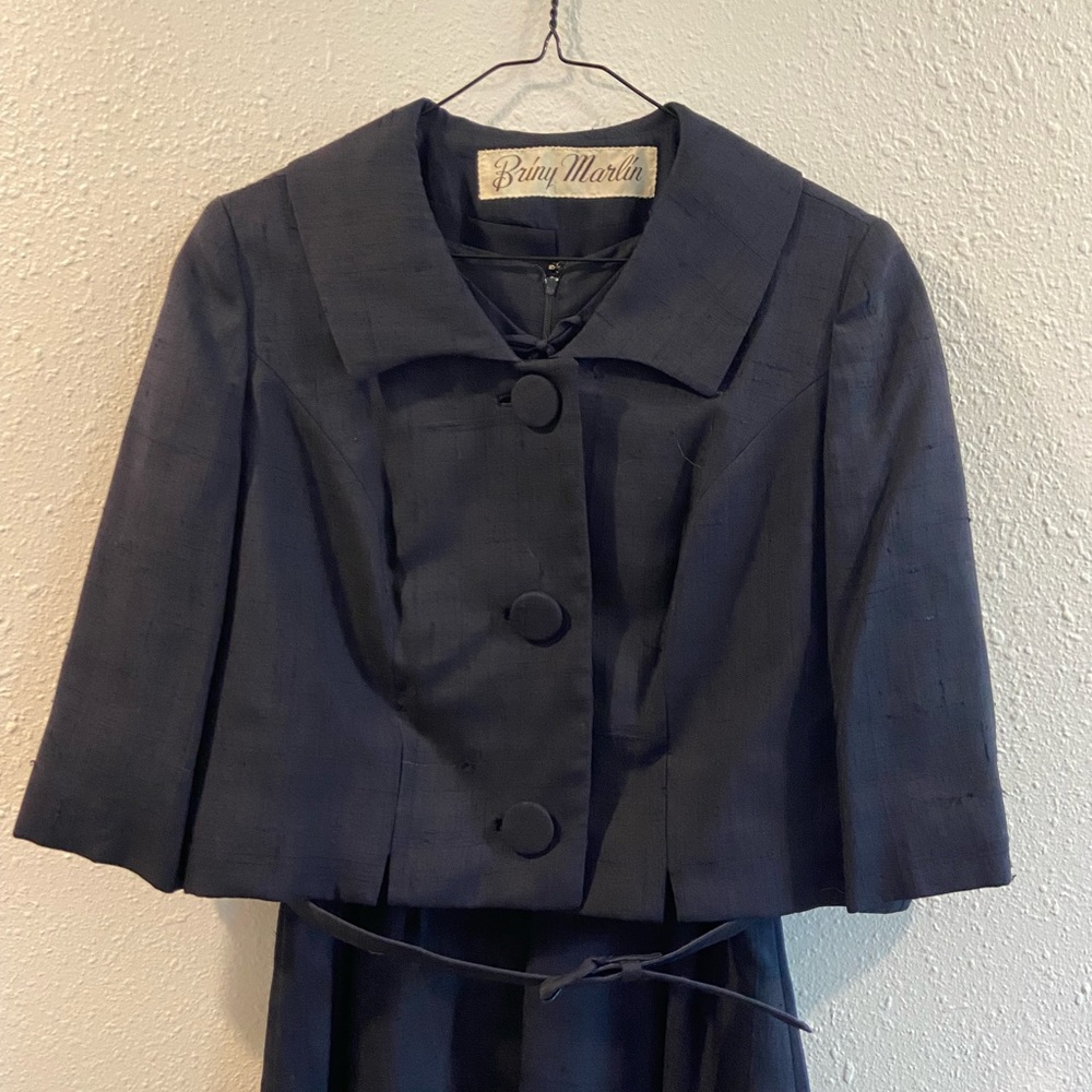 Vintage 1960’s Briny Marlin Dress and Jacket